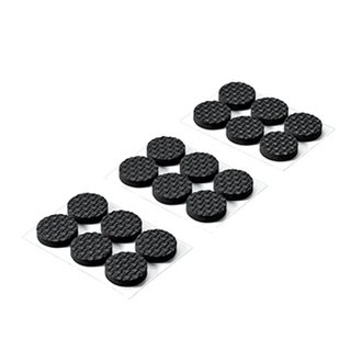 EVA-Antirutschpads, selbstklebend D21mm, schwarz