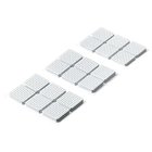 Antirutschpads und Schutzpuffer, eckig, 28 x 28 x 5 mm...