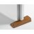 Türkeil, 16 x 32 x 95 mm, elastischer Kunststoff, Kork-Optik