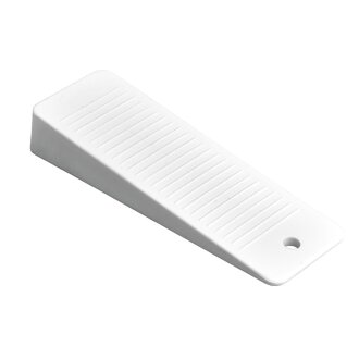 Hettich Türkeil, 16 x 32 x 95 mm, elastischer Kunststoff, weiß