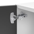HETTICH Topfscharnier Sensys mit integrierter Dämpfung, vernickelt, Ø 35 mm