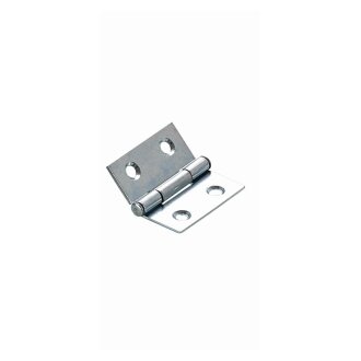 HETTICH Scharnier, 30 x 30mm, verzinkt, 2 Stück