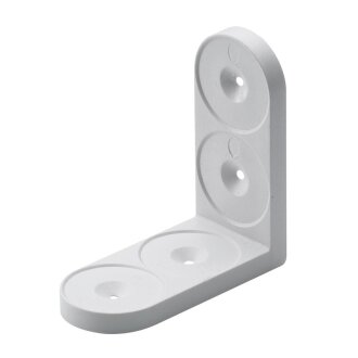 HETTICH Kunststoffwinkel, 50 x 50 x 22mm, weiß
