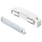 HETTICH XXL Magnetschnäpper 8 kg inkl. Schrauben, weiß, 2 Stück