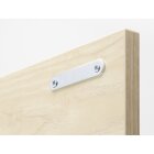 HETTICH XXL Magnetschnäpper 8 kg inkl. Schrauben, weiß, 2 Stück