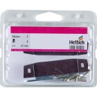 Hettich Magnetschnäpper 10 kg, Platte starr, braun, 2 Stück