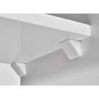 HETTICH Universal-Eckverbinder, 31 x 24 x 31 mm, Kunststoff, weiß