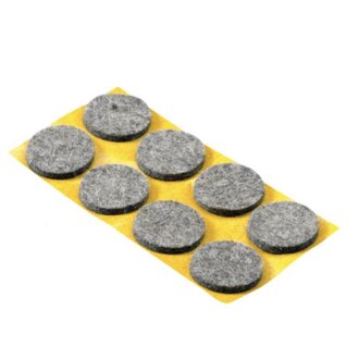 HETTICH Parkettgleiter Naturfilz 25 mm rund, selbstklebend