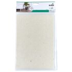 Wollfilz, DIN A4, selbstklebend natur weiß, 297 x 210 x 3 mm