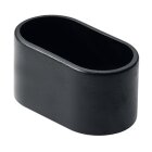 HETTICH Fußkappen, 38 mm, oval, Kunststoff,...