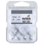 HETTICH Abdeckkappe 5mm Kunststoff weiß 20 Stück