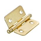 HETTICH Zierscharnier, 40 x 35 mm, vermessingt, 2 Stück