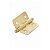 HETTICH Zierscharnier 40 x 35mm vermessingt  2 Stück