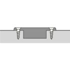 HETTICH Topfscharnier SlideOn innenliegend vernickelt 35mm