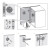 HETTICH Topfscharnier Intermat TH42 innenliegend vernickelt 35mm