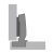 HETTICH Topfscharnier Intermat TH42 vorliegend, vernickelt, 35mm, ohne Abdeckkappe