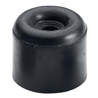 HETTICH Türstopper gummi/schwarz klein