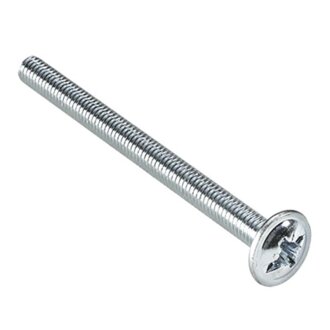 HETTICH Schraube, M4 x 52mm, verzinkt, 10 Stück