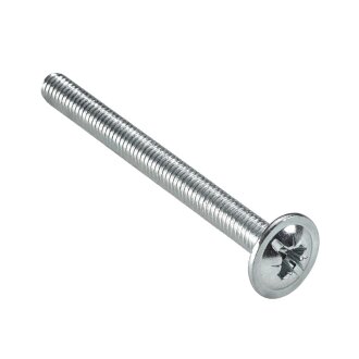 HETTICH Schraube, M4 x 45 mm, verzinkt, 10 Stück