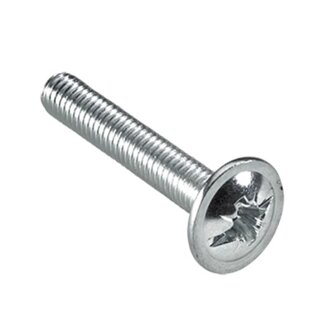 HETTICH Schraube, M4 x 25 mm, verzinkt, 10 Stück