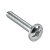 HETTICH Schraube, M4 x 25 mm, verzinkt, 10 Stück