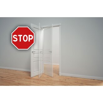 HETTICH Türkeil, 16 x 32 x 95 mm, elastischer Kunststoff, transparent