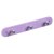 HETTICH Garderobenleiste 3 Haken, 280 x 40 x 30 mm, Kunststoff, rosa