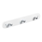 HETTICH Garderobenleiste mit 3 Haken, 280 x 40 x 30 mm,...