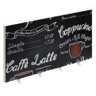 HETTICH Motivgarderobe, Coffee Shop mit 4 Haken,...