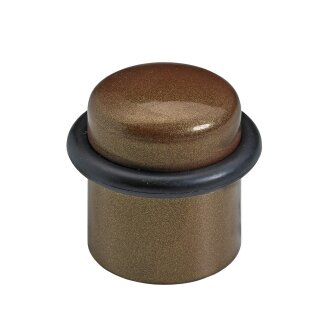 Hettich Türstopper inkl. Befestigungsmaterial, Ø 28/35 x 37mm, bronzefarben