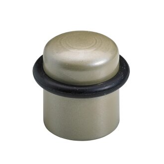 HETTICH Türstopper zum Anschrauben, Ø 28/35 x 37mm, Stahl lackiert, champagnerfarben
