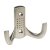 Hettich Mantelhaken, 78 x 58 x 31mm, vernickelt