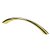 HETTICH Möbelgriff, Zinkdruckguss vermessingt, BA 128mm
