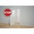Türstopper zum Anschrauben, Ø 30/34,5 x 41 mm, Stahl, Edelstahl-Optik