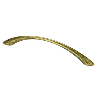HETTICH Möbelgriff, Zinkdruckguss vermessingt brüniert, BA 128mm