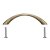 HETTICH Möbelgriff, BA96 mm, Zinkdruckguss, vermessing,t brüniert, 112,5x10x26,5