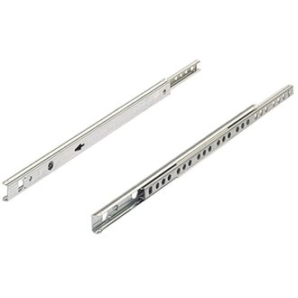 Kugelteilauszug für 17mm Nut 550mm
