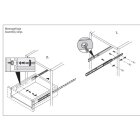 HETTICH Kugelpräzisionsteilauszug KA 1730/260 für Schubkästen mit 17 mm Nut