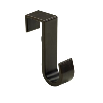 HETTICH Türhaken, 22 x 70 x 50mm, Kunststoff, braun