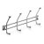 HETTICH Hakenleiste, 4 Haken, 370 x 35 x 35 mm, Edelstahl matt