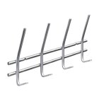 HETTICH Garderobenleiste 4 Haken, 355 x 140 x 50 mm,...
