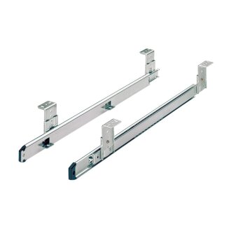 HETTICH Tastatur-Kugelauszug, 400 mm, 20 kg, Stahl, passiviert, KA3434