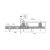 HETTICH Tastatur-Kugelauszug, 400 mm, 20 kg, Stahl, passiviert, KA3434