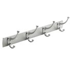 HETTICH 4er Garderobenleiste, 435 x 110 x 80mm, Alu,...