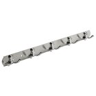 HETTICH Gaderoben/Hakenleiste, 5 Haken, 485x38x33 mm,...