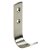 HETTICH Mantelhaken, 20 x 73 x 42 mm, Stahl, Edelstahl-Optik
