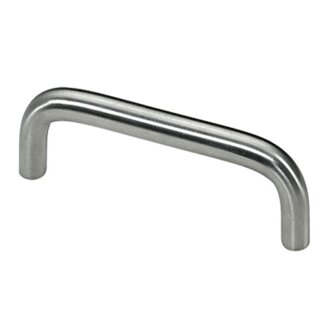 Hettich Möbelgriff, Stahl, Edelstahl-Optik, BA 96 mm