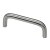 Hettich Möbelgriff, Stahl, Edelstahl-Optik, BA 96 mm