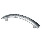 HETTICH Möbelgriff, BA96mm, Zinkdruckguss, Alu-Optik