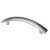 HETTICH Möbelgriff, BA96mm, Zinkdruckguss, Alu-Optik